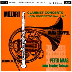 Mozart - Clarinet Concerto Horn Concertos Nos. 1 & 3