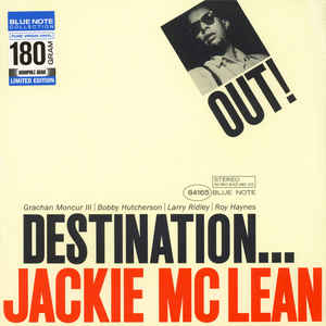 Jackie McLean – Destination Out