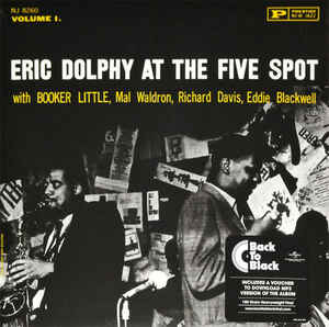 Eric Dolphy - At The Five Spot Volume 1