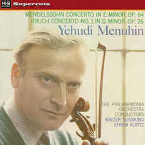 Yehudi Menuhin, Felix Mendelssohn-Bartholdy And Bruch - Walter Susskind And Kurtz...