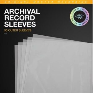 Mobile Fidelity - UltraClear Record Outer Sleeves (50pk Crystal Clear)