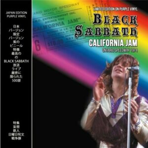 Black Sabbath - California Jam Ontario Speedway 1974 - Purple Vinyl