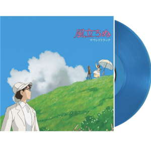 Joe Hisaishi - The Wind Rises Soundtrack 2LP (Clear Sky Blue Vinyl)