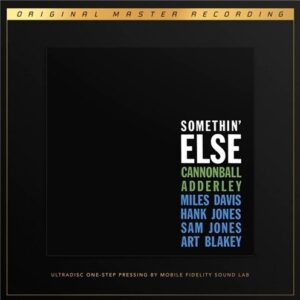 Cannonball Adderley - Somethin' Else (Lmt Ed Ultradisc One-Step 45Rpm Vinyl 2LP Cannonball Adderley - Somethin' Else (Lmt Ed Ultradisc One-Step 45Rpm Vinyl 2LP