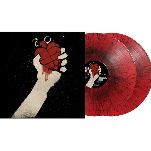 Green Day - American Idiot (2LP/Red & Black Splatter Vinyl)
