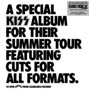 Kiss - Special Kiss Tour EP (Black/White Splatter Vinyl/45 RPM) (RSD 2026)